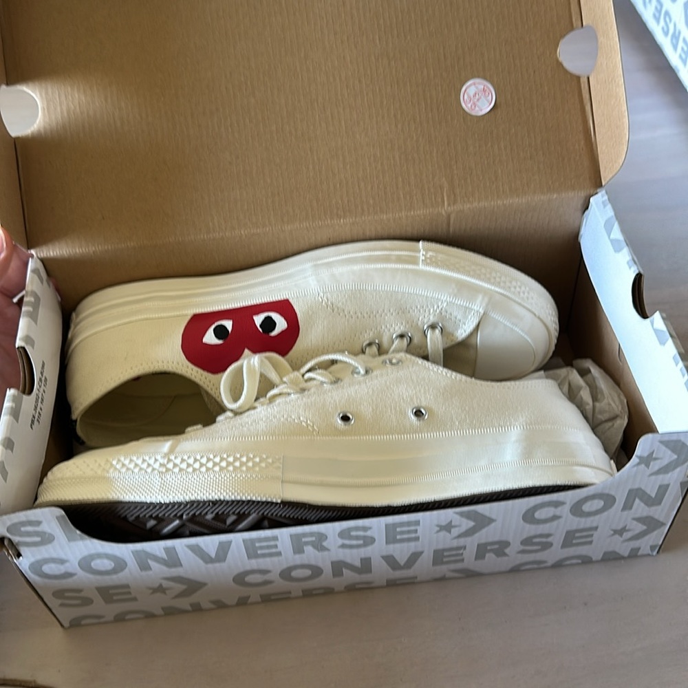 Comme des garcons Converse (play) -Brand New - Picture 8 of 9